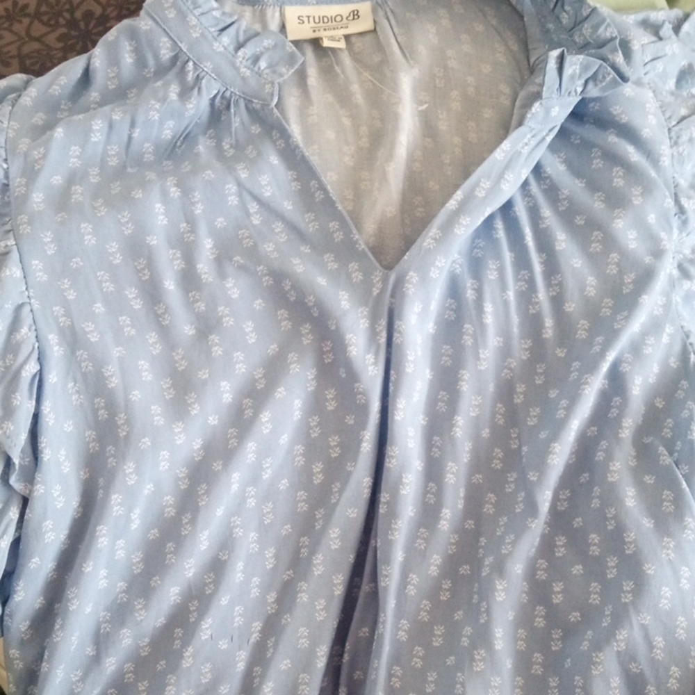 Studio Light Blue Women's Blouse